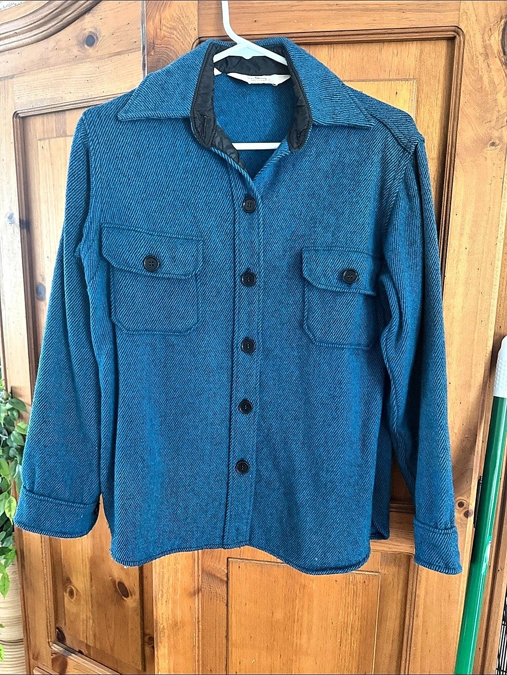 Wrangler Men's Blue Shirt Jacket Waist 34